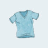 V-Neck T-Shirt – Bild 3